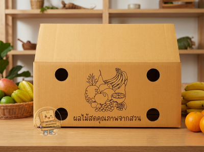 กล่องลำไย