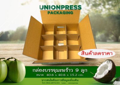กล่องมะพร้าว 9 ลูก