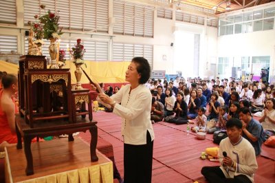 คณะเกษตรศาสตร์ ม.พะเยา จัดโครงการทำบุญคณะเกษตรศาสตร์และสืบสานประเพณีสงกรานต์ ประจำปี 2560