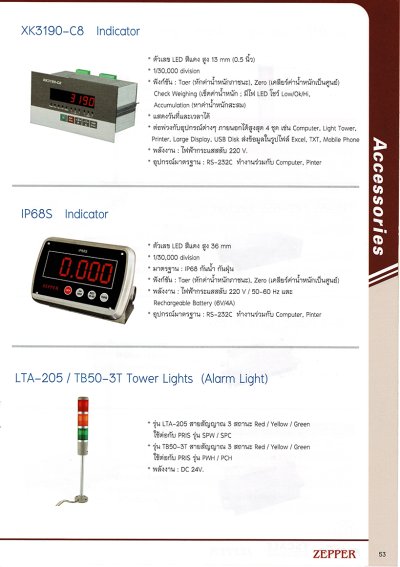 INDUSTRIAL SCALE CATALOGUE 