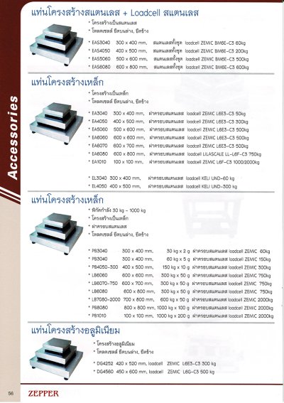 INDUSTRIAL SCALE CATALOGUE 