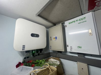 งานติดตั้งโซล่าเซลล์ บริษัท หนองแขวะค้าวัสดุ จำกัด 10Kw
