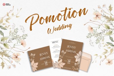 Promotion Wedding Card 2024