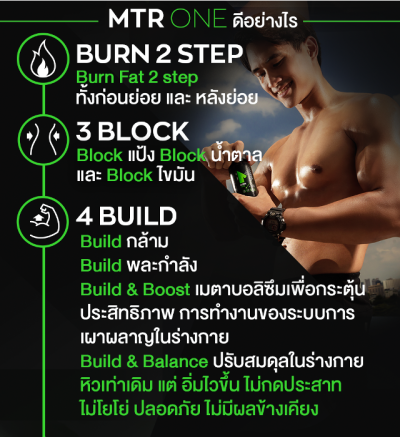 รีวิวสูตรเร่งเผาผลาญ บล๊อคแป้ง ลดไขมัน