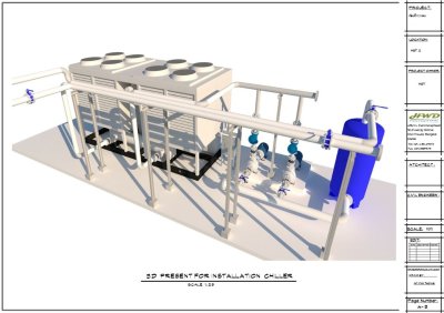 Project Installation Chiller 120 Ton and Connext Pipe System ที่ HIRAISEIMITSU (THAILAND) CO., LTD. 