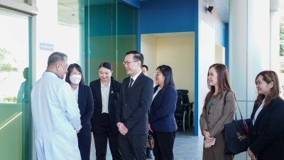 โรงพยาบาลพระราม 9 เยี่ยมชมพร้อมแลกเปลี่ยนศักยภาพทางการแพทย์