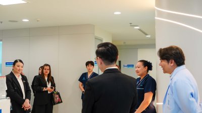 โรงพยาบาลพระราม 9 เยี่ยมชมพร้อมแลกเปลี่ยนศักยภาพทางการแพทย์