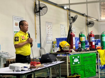 firefighting training