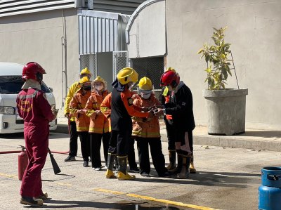 firefighting training