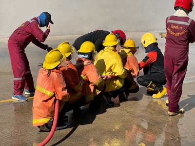 firefighting training