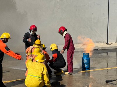 firefighting training