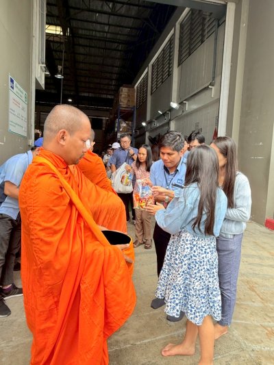 ครบรอบ 10 ปี ทำบุญบริษัท