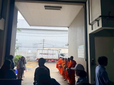 ครบรอบ 10 ปี ทำบุญบริษัท