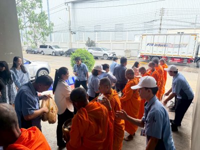 ครบรอบ 10 ปี ทำบุญบริษัท