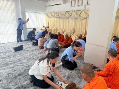 ครบรอบ 10 ปี ทำบุญบริษัท