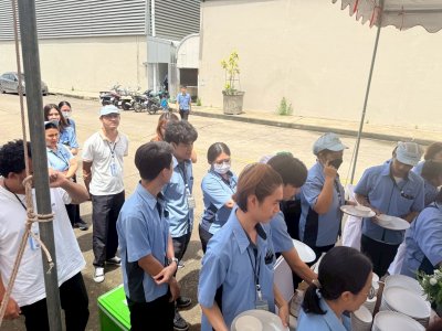 ครบรอบ 10 ปี ทำบุญบริษัท