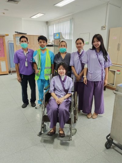 การซ้อมแผนอัคคีภัยในสถานพยาบาล แผนกไตเทียมรพ.มิตรประชา