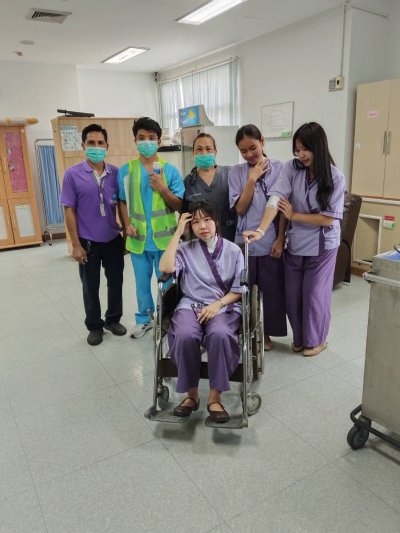 การซ้อมแผนอัคคีภัยในสถานพยาบาล แผนกไตเทียมรพ.มิตรประชา