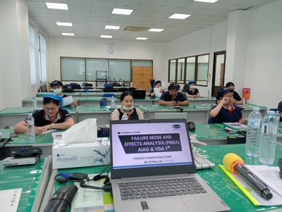 หลักสูตร #ปฎิบัติการวิเคราะห์ความล้มเหลวและผลกระทบของกระบวนการผลิต
