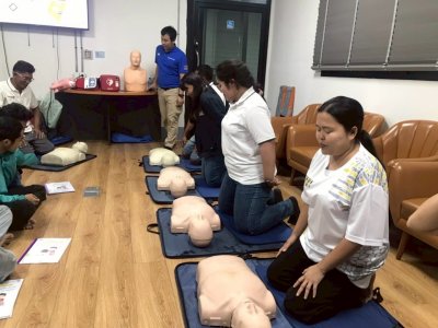 หลักสูตร การปฐมพยาบาลและกู้ชีพเบื้องต้น