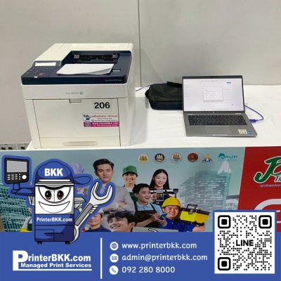 The atmosphere at the equipment delivery and installation event.