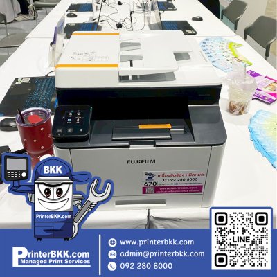 The atmosphere at the equipment delivery and installation event.