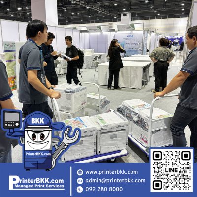 The atmosphere at the equipment delivery and installation event.