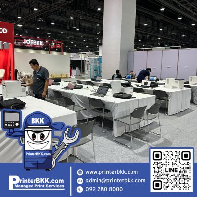 The atmosphere at the equipment delivery and installation event.