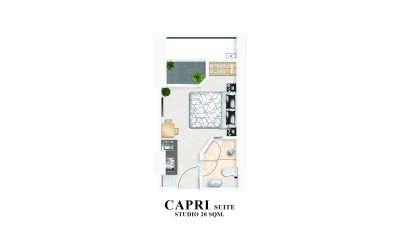 Capri Studio 20 Sq.m.