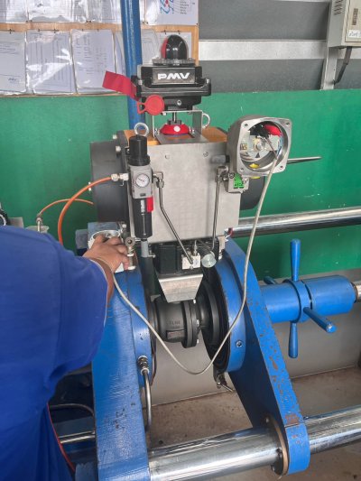 Flowserve Ball valve and Norbro Actuator