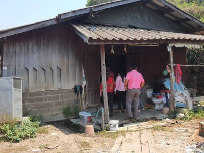 ลงพื้นที่ตรวจเยี่ยมบ้าน  ผู้ได้รับสิทธิได้รับเงินอุดหนุนตามโครงการปรับสภาพแวดล้อมที่อยู่อาศัยสำหรับผู้สูงอายุ ประจำปีงบประมาณ พ.ศ. 2566