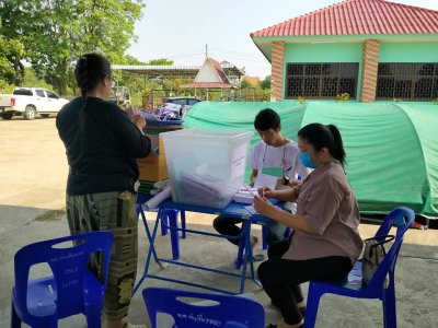 เทศบาลตำบล ท่าเชียงทองได้ส่งวัสดุอุปกรณ์การเลือกตั้งให้แก่เจ้าพนักงานผู้ดำเนินการเลือกตั้ง เขตเลือกตั้งที่ 1 และเขตเลือกตั้งที่ 2 