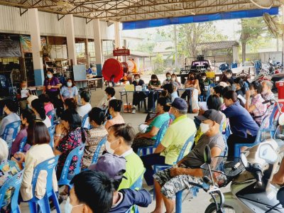 ประชาคมโครงการจัดทำแผนพัฒนา เทศบาลตำบลท่าเชียงทอง ประจำปีงบประมาณ 2566 (แก้ไข เปลี่ยนแปลงเพิ่มเติมและทวนแผนพัฒนา) ณ ศาลาอเนกประสงค์ บ้านป่าซางน้อย