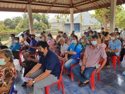 ประชาคมโครงการจัดทำแผนพัฒนา เทศบาลตำบลท่าเชียงทอง ประจำปีงบประมาณ 2566 (แก้ไข เปลี่ยนแปลงเพิ่มเติมและทวนแผนพัฒนา) ณ ศาลาอเนกประสงค์ บ้านแม่ทาหลง-ท่าศาลา