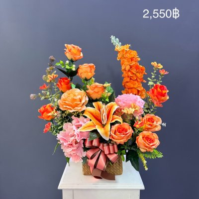 แจกันดอกไม้ประดิษฐ 2550-2850฿