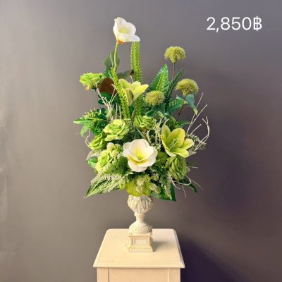 แจกันดอกไม้ประดิษฐ 2550-2850฿