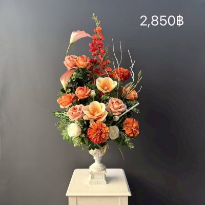 แจกันดอกไม้ประดิษฐ 2550-2850฿