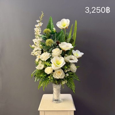 แจกันดอกไม้ประดิษฐ์ ราคา3,150-3,550฿
