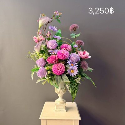 แจกันดอกไม้ประดิษฐ์ ราคา3,150-3,550฿