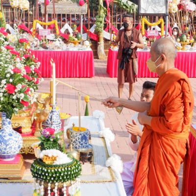 พิธีบวงสรวงวีรชนชาวบ้านบางระจัน