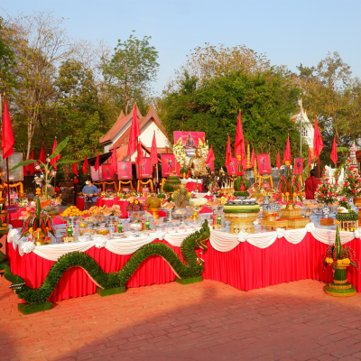 พิธีบวงสรวงวีรชนชาวบ้านบางระจัน