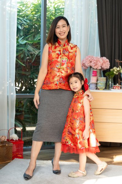 Qd Girls Modern Qipao 3,790.-