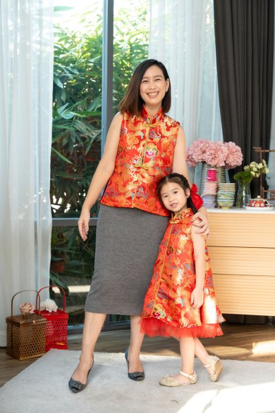 Qd Girls Modern Qipao 3,790.-