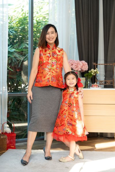 Qd Girls Modern Qipao 3,790.-