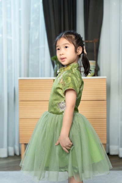 Qd Girls Qipao with Tutu 3,690.-