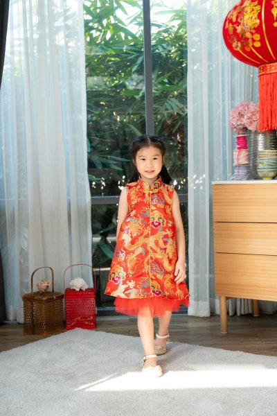 Qd Girls Modern Qipao 3,790.-