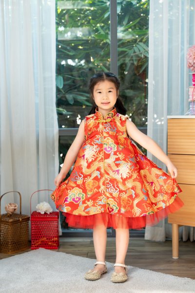 Qd Girls Modern Qipao 3,790.-
