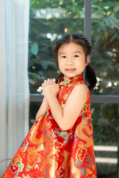 Qd Girls Modern Qipao 3,790.-