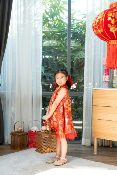 Qd Girls Modern Qipao 3,790.-