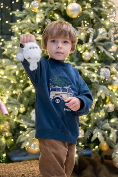 Truck & Tree Sweater